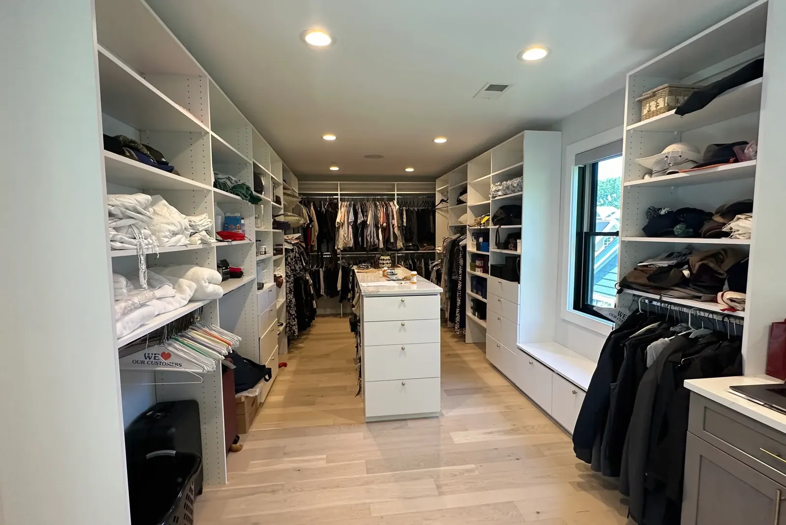 Coffee Station & Custom Walk-In Closet – Foxhall, DC, before (2 of 2)